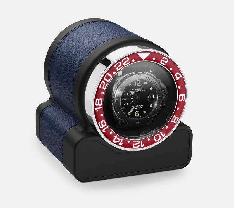 Tienda de relojes monocromáticos | Scatola del Tempo - Rotor One Sport - Watch Winder - Blue