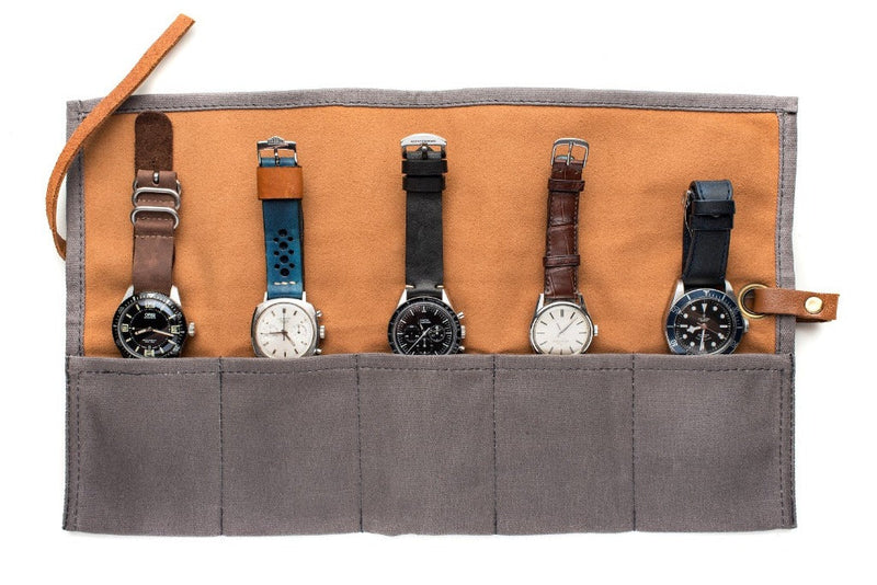 Monochrome Watches Shop | Rollo de reloj de lona - Gris