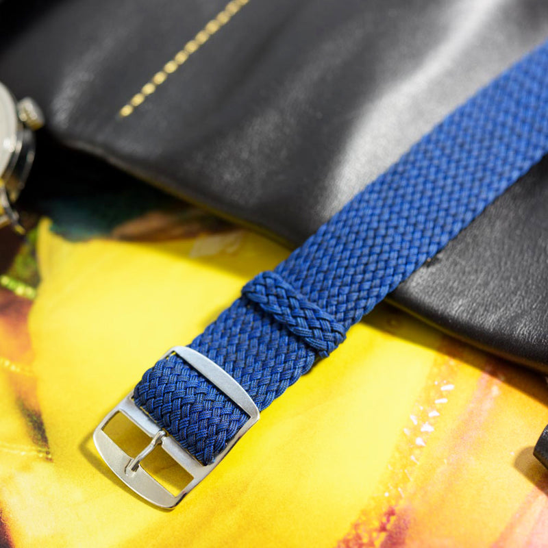 Monochrome Watches Shop | Correa de perlón - Azul marino