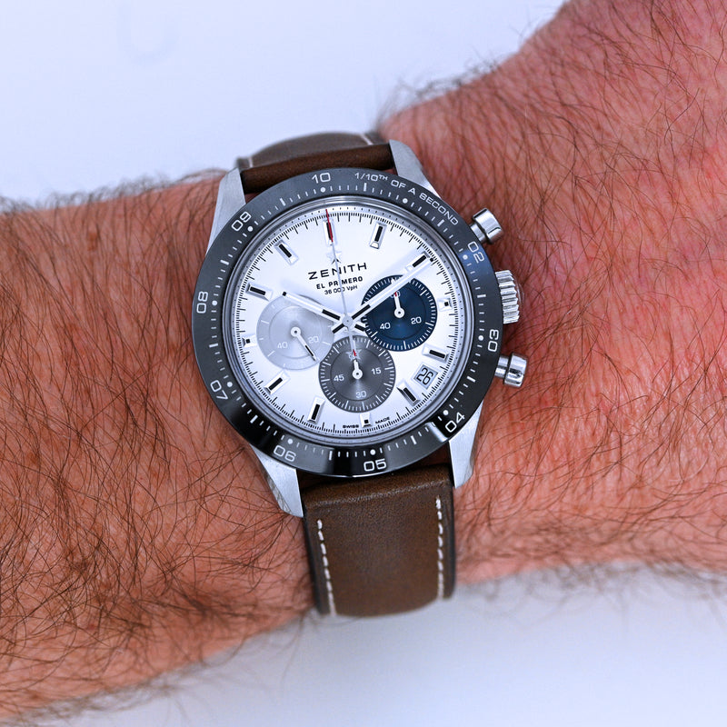 Monochrome Watches Shop | Correa de reloj de piel de becerro Cuoio Toscane - Marrón